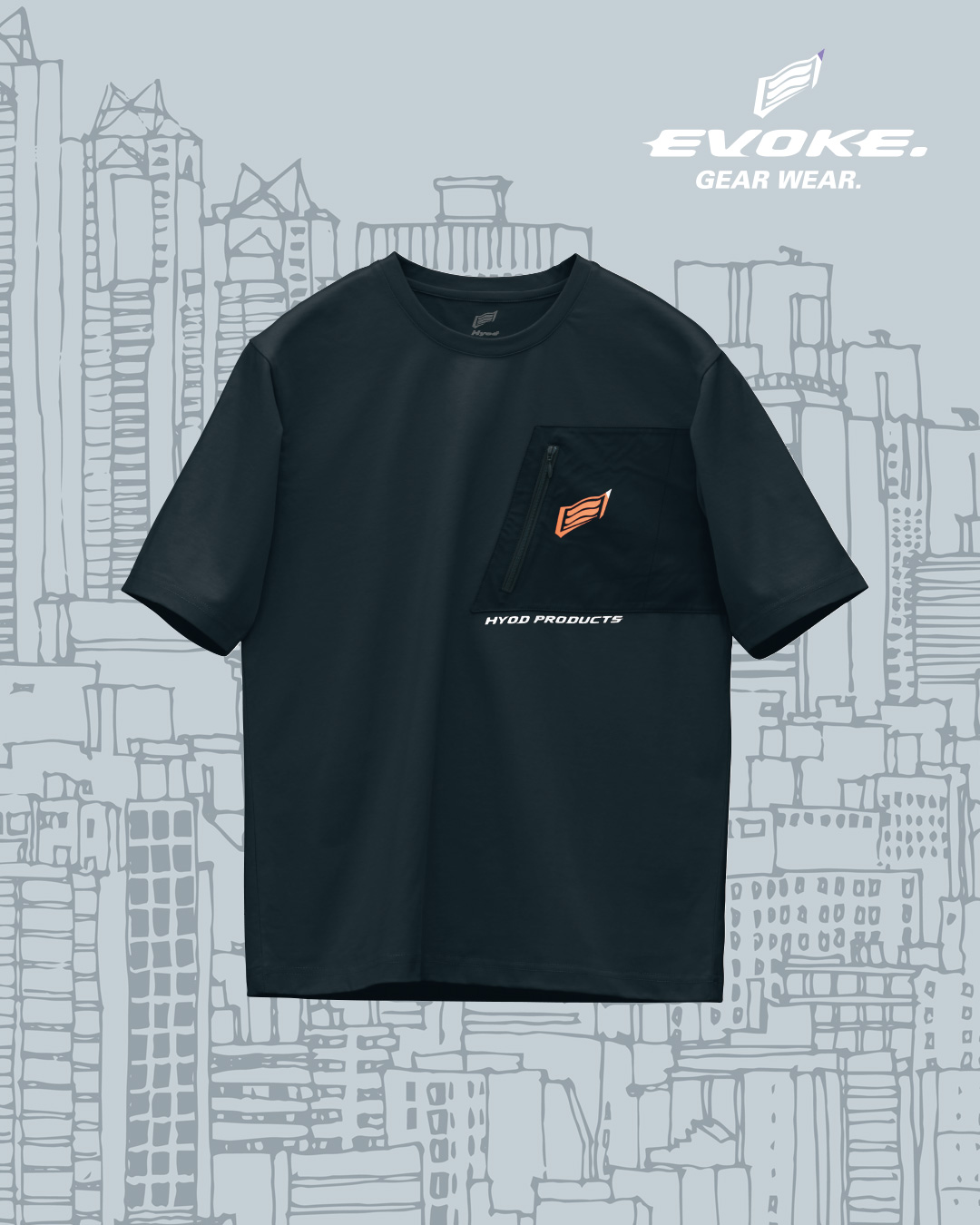 EVU101M
EVOKE SHORT SLEEVE SHIRTS
#hyod #bike #ヒョウドウプロダクツ #バイクウェア #ツーリングウェア #ツーリング