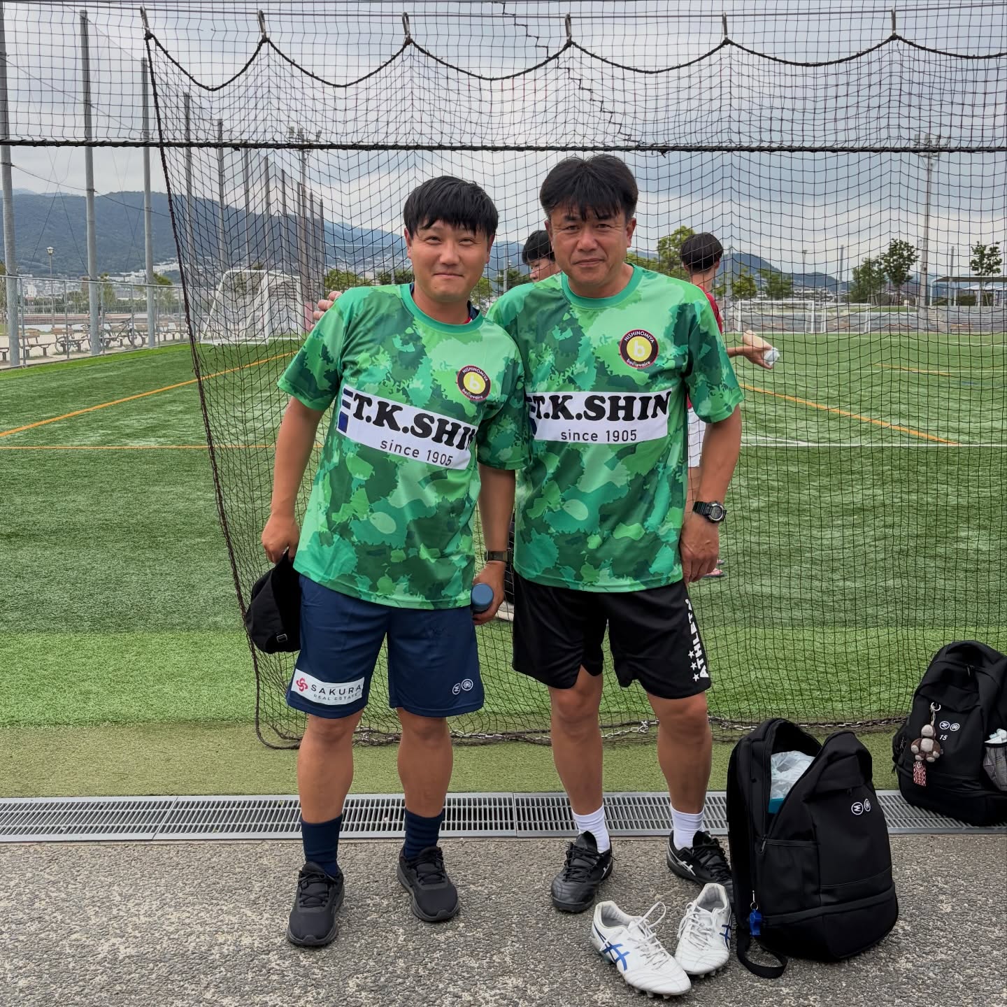 .長束監督✖️田中コーチ🫱🏼🫲🏾#beillevaire西宮
