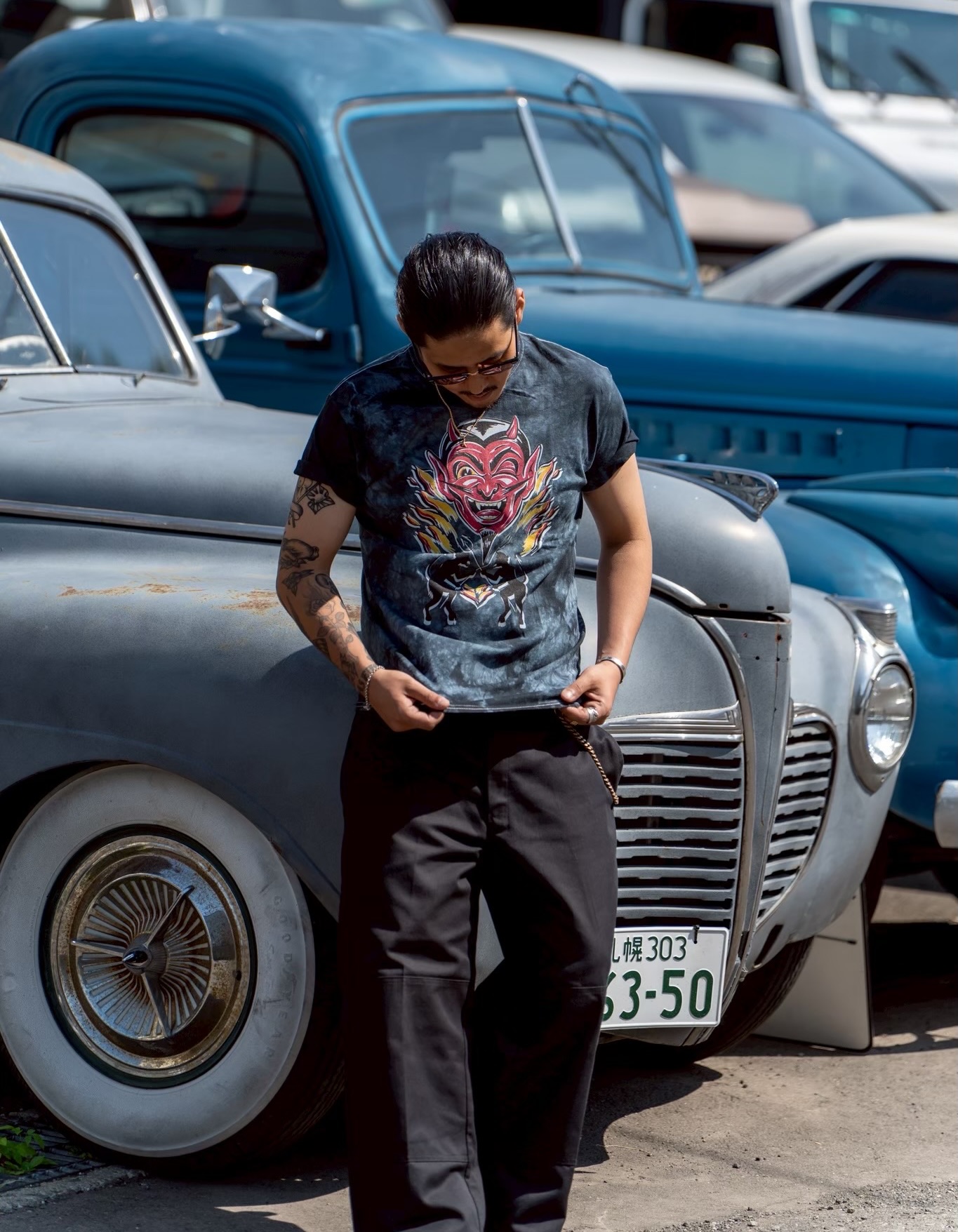 【Recommend Item🇺🇸】Devil Tee愛想よく笑うウインクしたデビルが映えるDelinquent Brosらしい1着。定番カラーに加え、ロサンゼルスらしいTIEDYEにも注目したい。COLOR : NATURAL / BLACK / TIE DYESIZE : S ~ XXL⬛︎ 営業時間 : 11:00~19:00
⬛︎ 北海道札幌市白石区北郷9条7丁目10-2
⬛︎ 駐車場有
⬛︎ 定休日はInstagram固定投稿にてご確認下さい。#delinquentbros
#デリンクエントブロス
#デリンクエント
#非行兄弟
#札幌